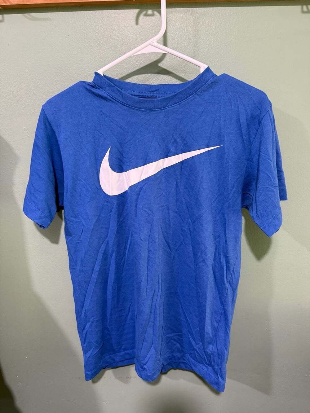 Nike The Nike Tee Size S Blue Short Sleeve T-Shirt